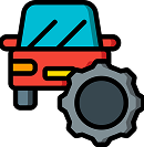 Icono de un auto