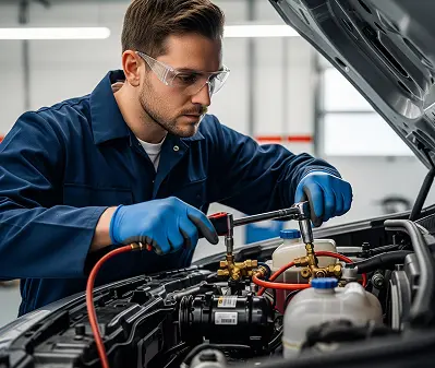 Mantenimiento de un auto