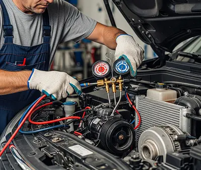 Reparación de un auto